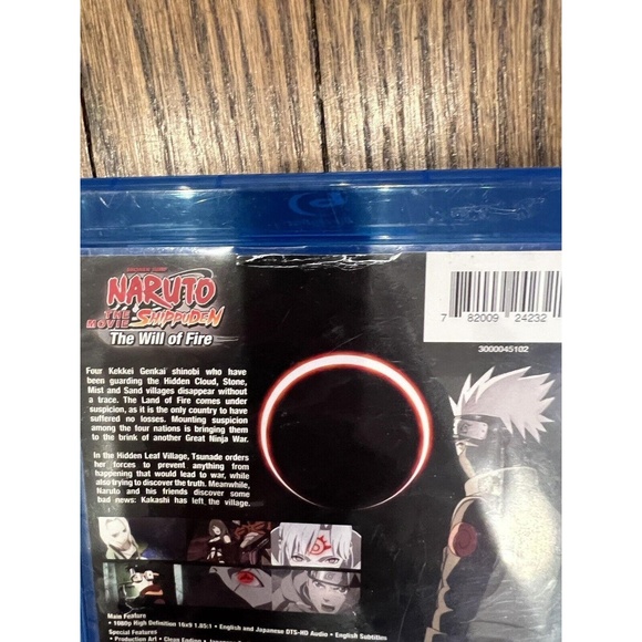 Naruto Shippuden the Movie: The Will of Fire [Used Blu-ray] anime manga - Picture 3 of 5